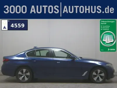 Brugt BMW 520 Sport Line 190 HK (139 kW) 2022 Blå Sedan