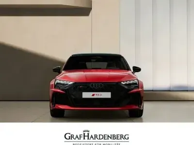 Ny Audi RS3 Comfort 400 HK (294 kW) 2026 Rød Sedan