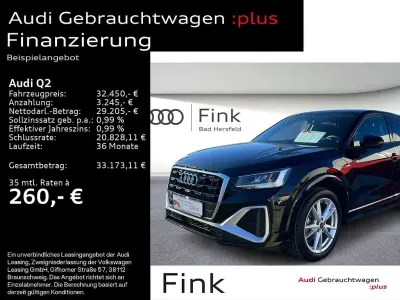Gebraucht Audi Q2 S-Line 150 PS (110 kW) 2025 Schwarz SUV