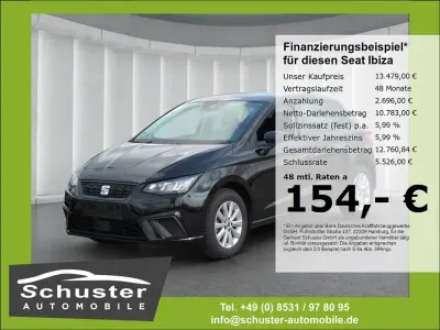 Gebraucht Seat Ibiza Style 95 PS (69 kW) 2022 Schwarz Kleinwagen