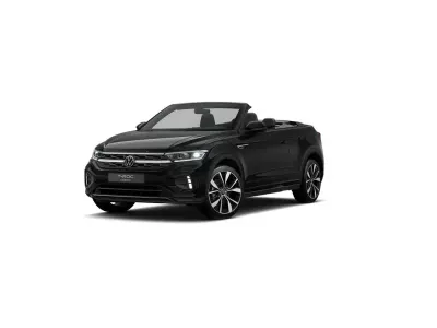 Gebraucht VW T-Roc Cabriolet R-line 150 PS (110 kW) 2025 Deep black perleffekt (metallic) Cabrio