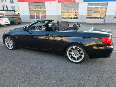 Gebraucht BMW 320 Cabriolet 184 PS (135 kW) 2012 Schwarz Cabrio