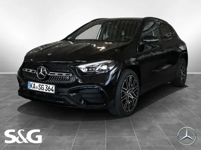 Gebraucht Mercedes GLA200 AMG 163 PS (119 kW) 2026 Metalliclack kosmosschwarz SUV