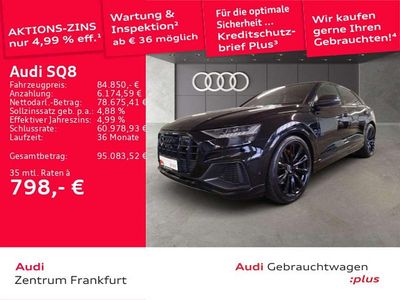 Gebraucht Audi SQ8 Competition 507 PS (372 kW) 2023 Mythosschwarz metallic SUV