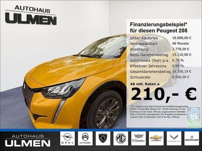 Gelb Gebraucht 2023 Peugeot 208 Allure Kleinwagen | 18.888 € (Guter Preis)