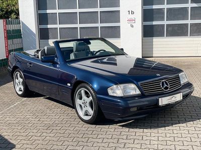 Second-hand Mercedes SL320 231 CP (169 kW) 1998 Albastru Cabrio