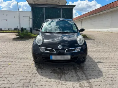 Gebraucht Nissan Micra 65 PS (47 kW) 2009 Schwarz Kleinwagen