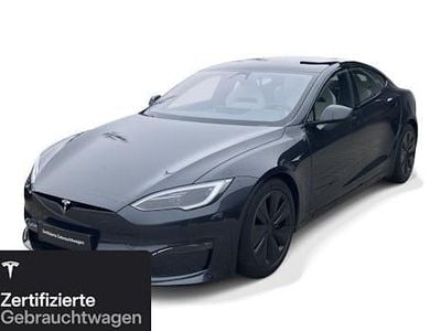 Gebraucht Tesla Model S Plaid 750 kW (1020 PS) 2024 Grau Kleinwagen