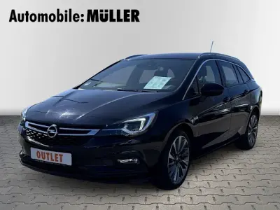 Gebraucht Opel Astra Dynamic 125 PS (91 kW) 2018 Blau Kombi