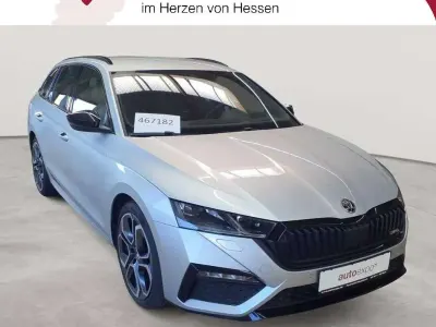 Gebraucht Skoda Octavia RS 200 PS (147 kW) 2023 Brillantsilber metallic Kombi
