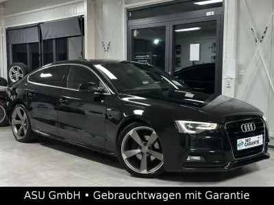 Gebraucht Audi A5 Sportback S-Line 190 PS (139 kW) 2016 Schwarz Kleinwagen