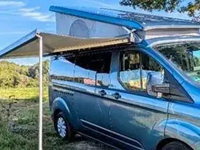 Gebraucht Ford Transit Custom Nugget 150 PS (110 kW) 2023 Blau Van / Kleinbus
