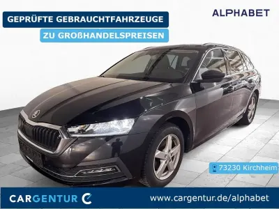 Brugt Skoda Octavia First Edition 150 HK (110 kW) 2021 Sort Stationcar