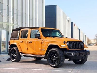 Gebraucht Jeep Wrangler Sahara 381 PS (280 kW) 2021 Orange SUV