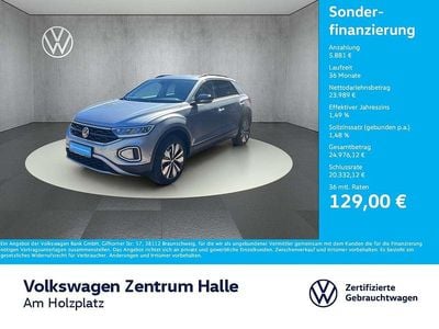 Second-hand VW T-Roc Goal 150 CP (110 kW) 2025 Argintiu SUV