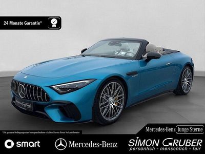 Gebraucht Mercedes SL63 AMG AMG 585 PS (430 kW) 2024 Lack hyperblau (metallic) Cabrio