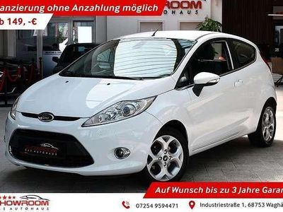 Gebraucht Ford Fiesta Titanium 82 PS (60 kW) 2010 Weiß Kleinwagen