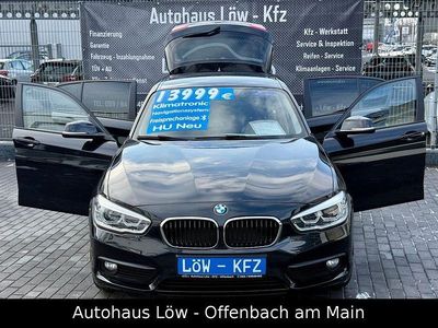 Gebraucht BMW 116 Advantage 109 PS (80 kW) 2016 Saphirschwarz Kleinwagen