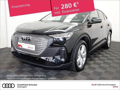 Schwarz Gebraucht 2022 Audi Q4 Sportback e-tron Advanced SUV | 30.950 € (Fairer Preis)