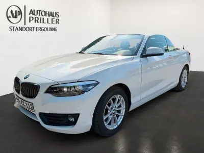 Gebraucht BMW 218 Advantage 136 PS (100 kW) 2019 Alpinweiss iii Cabrio