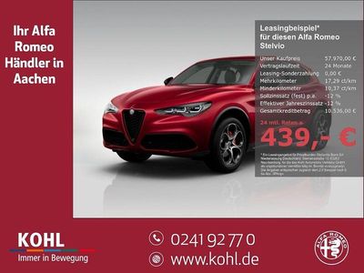Neu Alfa Romeo Stelvio Veloce 280 PS (205 kW) 2025 Rot SUV