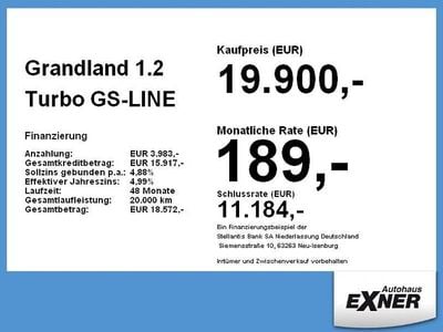 Schwarz perla Gebraucht 2023 Opel Grandland X GS Line SUV | 19.900 € (Guter Preis)