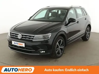 Używany VW Tiguan Highline 150 KM (110 kW) 2018 Czarny SUV