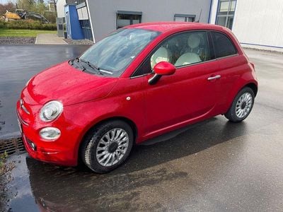Second-hand Fiat 500 Lounge 69 CP (50 kW) 2019 Roșu Hatchback
