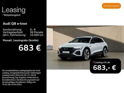 gebraucht Audi Q8 e-tron S line 50 e-tron quattro