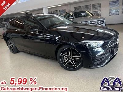 Gebraucht Mercedes C220 AMG 200 PS (147 kW) 2024 Obsidianschwarz Kombi