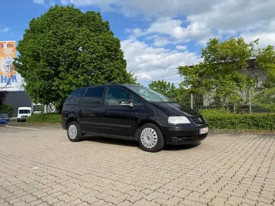 Brugt VW Sharan Trendline 140 HK (102 kW) 2008 Sort MPV