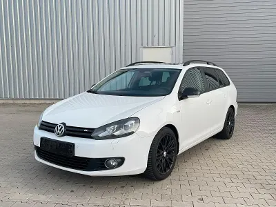 Gebraucht VW Golf VI 105 PS (77 kW) 2012 Weiß Kombi