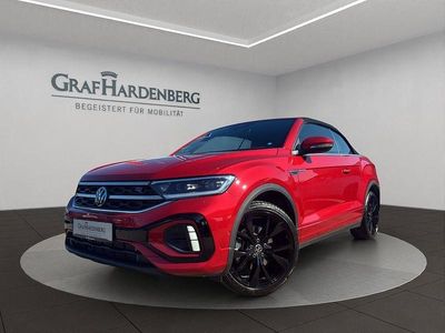Second-hand VW T-Roc Cabriolet R-line 150 CP (110 kW) 2025 Roșu Cabrio