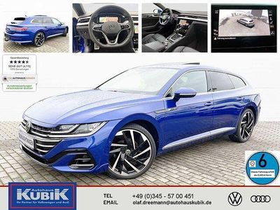 Usata VW Arteon R-line 200 CV (147 kW) 2021 Blu Station wagon