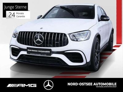 Gebraucht Mercedes GLC63 AMG AMG 510 PS (375 kW) 2022 Unilack polarweiß Coupé