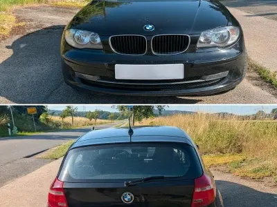 Gebraucht BMW 116 122 PS (89 kW) 2009 Schwarz Kleinwagen