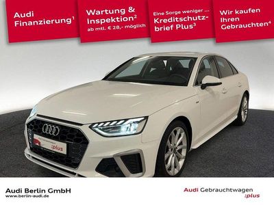 Gebraucht Audi A4 S-Line 163 PS (119 kW) 2022 Ibisweiß Limousine