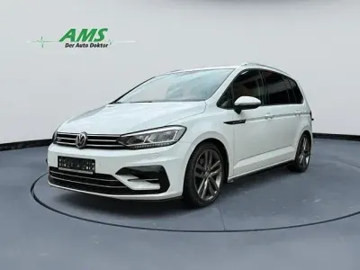 Gebraucht VW Touran R-line 150 PS (110 kW) 2018 Pure white Van / Kleinbus