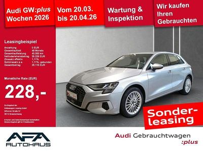Gebraucht Audi A3 Advanced Plus 150 PS (110 kW) 2024 Florettsilber metallic Limousine