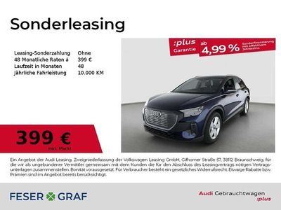 Navarrablau metallic Gebraucht 2025 Audi Q4 e-tron Ambiente SUV | 45.990 € (Guter Preis)