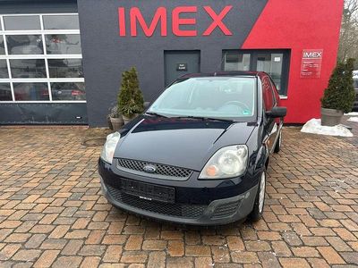 Gebraucht Ford Fiesta Basis 60 PS (44 kW) 2006 Blau Kleinwagen