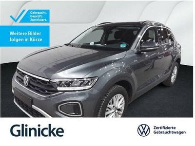 Gebraucht VW T-Roc Life 116 PS (85 kW) 2024 Silber SUV