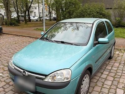 Gebraucht Opel Corsa 2003 Grün Kleinwagen