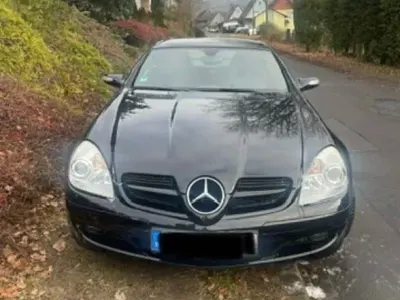 Gebraucht Mercedes SLK200 184 PS (135 kW) 2008 Schwarz Cabrio