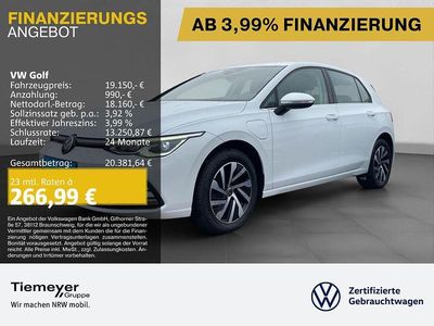 Weiß Gebraucht 2022 VW Golf Style Limousine | 19.150 € (Superpreis)