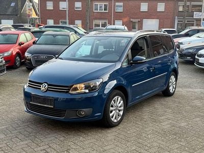 Gebraucht VW Touran Highline 140 PS (102 kW) 2012 Blau Van / Kleinbus