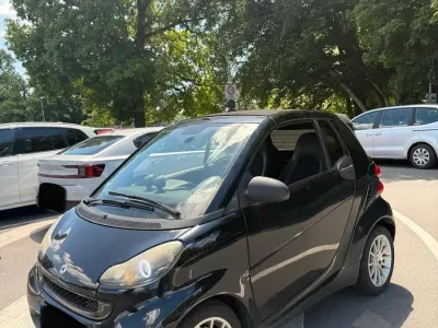 Gebraucht Smart ForTwo Cabrio 71 PS (52 kW) 2008 Schwarz Cabrio