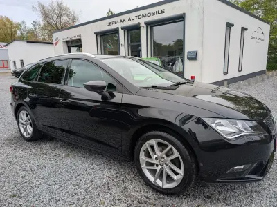 Gebraucht Seat Leon ST Style 125 PS (91 kW) 2015 Schwarz Kombi