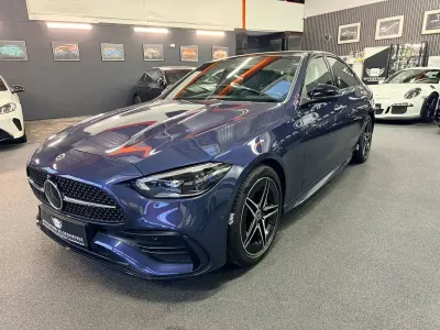 Gebraucht Mercedes C300 AMG Line Premium Plus 258 PS (189 kW) 2023 Blau Limousine