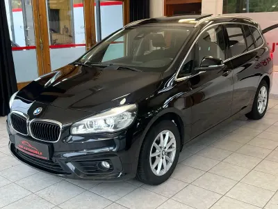 Gebraucht BMW 218 Gran Tourer Advantage 150 PS (110 kW) 2015 Schwarz Van / Kleinbus